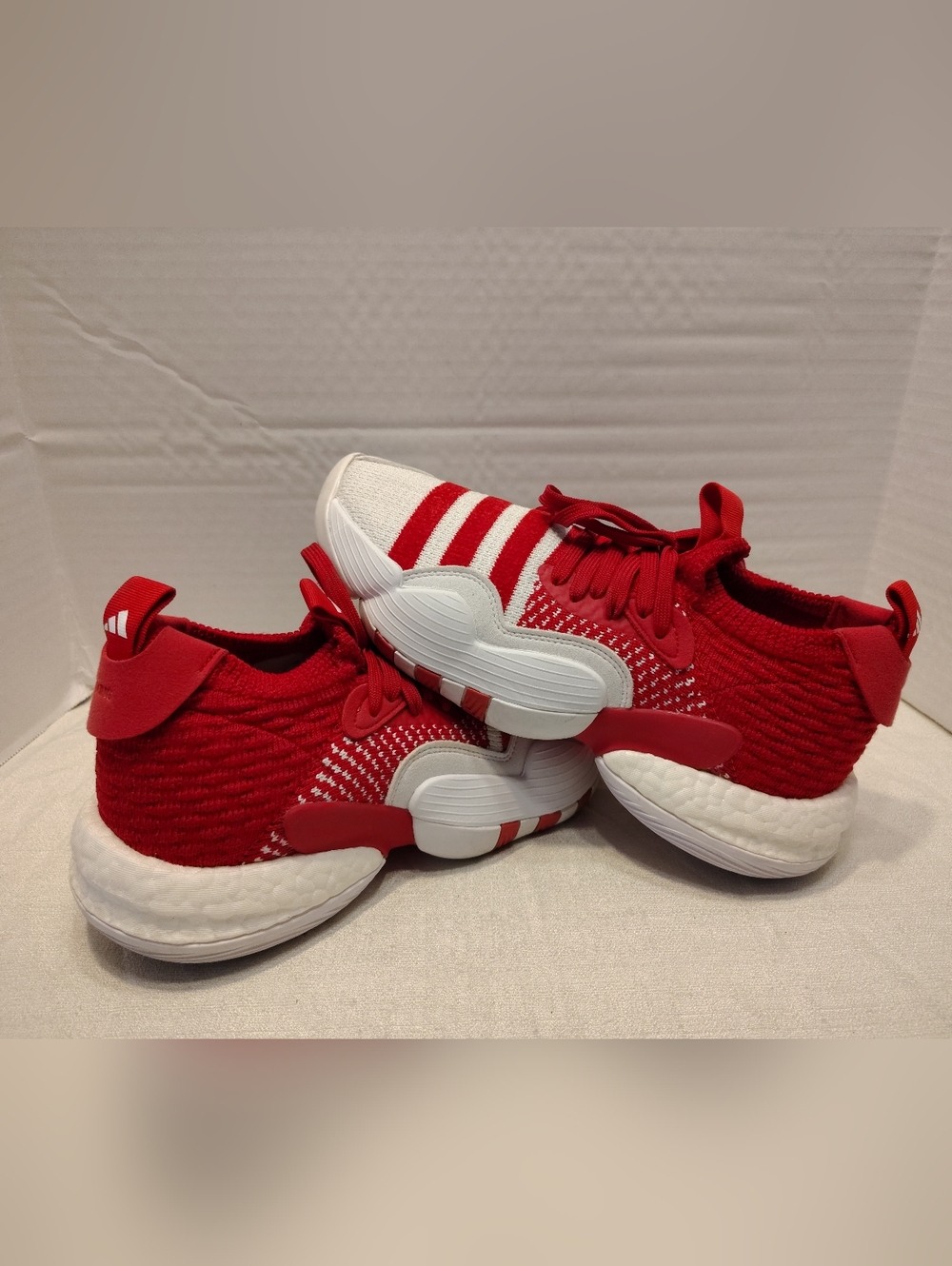 Adidas Trea Young 2 , Men # 7.5 US, Red And White